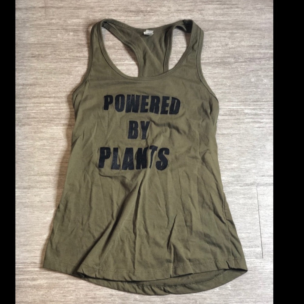 Vegan Women’s Powered By Plants Halter Top